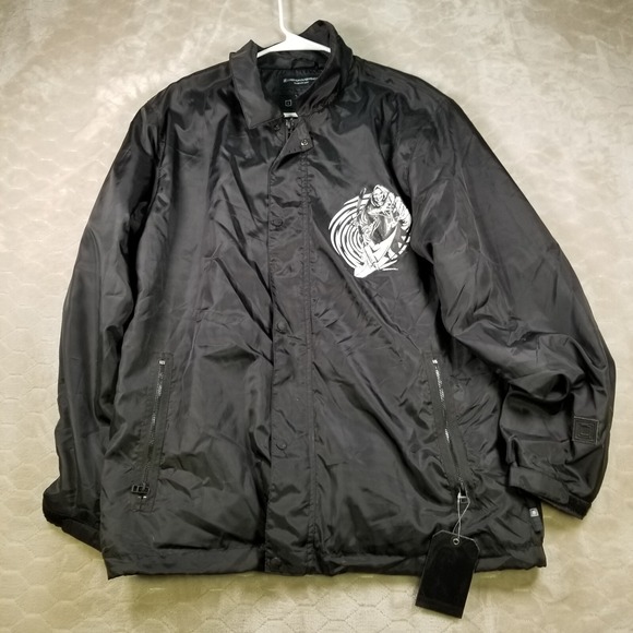 L1 Premium Outerwear Other - L1 Premium Outerwear Corey Smith Reaper Coaches Jacket Black Mens Large NWT